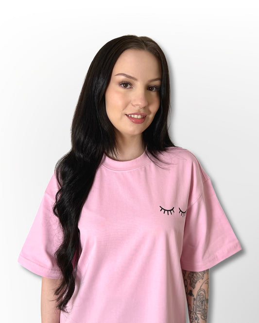 Ripsi T-paita Vaaleanpunainen